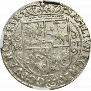 Zygmunt III Waza, Ort 1623, Bydgoszcz - PRV M NGC MS63