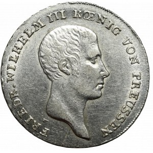 Germany, Prusy, Frederick Wilhelm III, 1/6 thaler 1813 A, Berlin