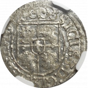 Sigismund III, 1/24 thaler 1619, Bromberg - NGC MS62