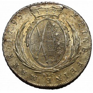 Saxony, Frideric August, Thaler 1795