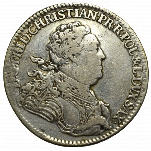 Germany, Saxony, Friedrich Christian, 2/3 thaler 1763