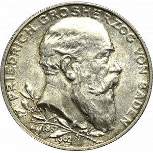 Germany, Badenia, 2 mark 1902