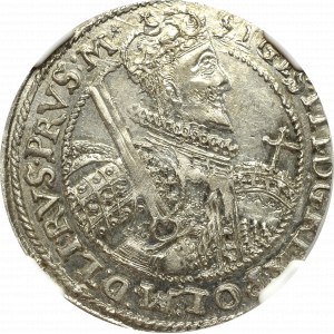 Sigismund III, 18 groschen 1621, Bromberg - NGC MS63