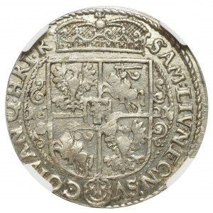 Sigismund III, 18 groschen 1621, Bromberg - NGC MS63