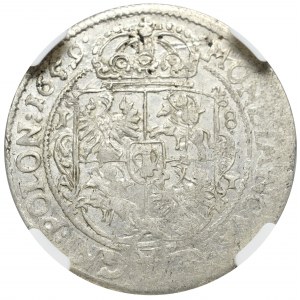 Jan II Kazimierz, Ort 1659, Poznań - NGC MS61