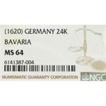 Niemcy, Maksymilian I, Bawaria, 24 krajcary 1620 - ZJAWISKOWA NGC MS64