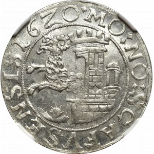 Swiss, Schaffhausen, Dicken 1620 - RARE - NGC MS65