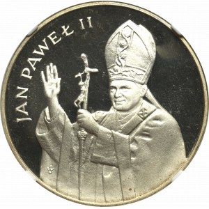 PRL, 10.000 złotych 1987 Jan Paweł II - NGC PF68 Ultra Cameo