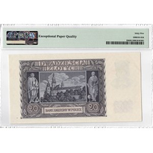 GG, 20 złotych 1940 A - PMG 65EPQ