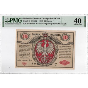 GG, 10 mkp 1916 Generał biletów - PMG 40