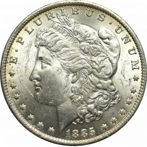 USA, Morgan Dollar 1885, Nowy Orlean