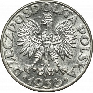 II Republic of Poland, 2 zloty 1936 Ship