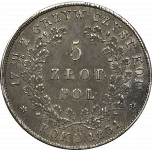 November uprising, 5 zloty 1831