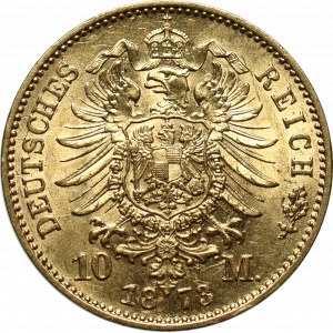 Germany, Prussen, 10 mark 1873 C, Frankfurt