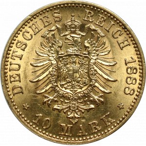 Niemcy, Prusy, 10 marek 1888 A, Berlin