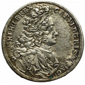 Hungary, Carolus VI, 1/2 thaler 1715 KB