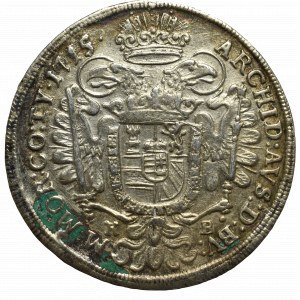 Węgry, Karol VI, 1/2 Talara 1715 KB