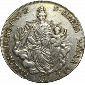 Hungary, Maria Theresa, 1/2 Thaler 1787