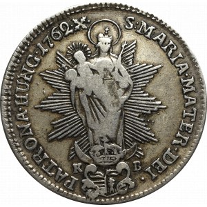 Hungary, Maria Theresa, 1/2 Thaler 1762