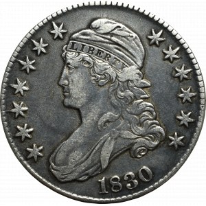 USA, 50 centów 1830 - Liberty Cap