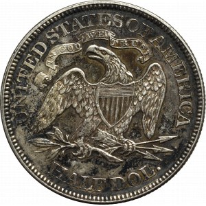 USA, 1/2 dollar 1866 - Seated Liberty