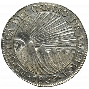 Guatemala, 8 reales 1839