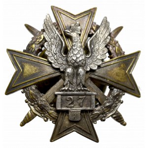 II RP, Odznaka żołnierska 27 Pułk Piechoty, Częstochowa Gontarczyk