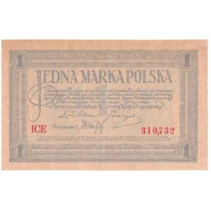 II RP, 1 marka polska 1919 ICE