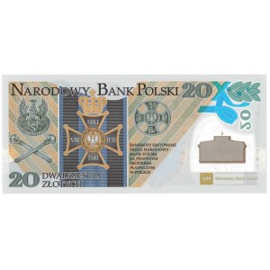 III RP, 20 złotych 2014 - 100-lecie utworzenia Legionów Polskich w folderze emitenta