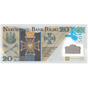 III RP, 20 złotych 2014 - 100-lecie utworzenia Legionów Polskich w folderze emitenta