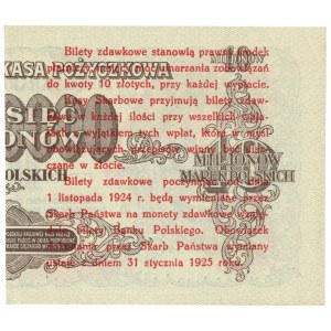 II RP, 5 groszy 1924 - lewa połówka