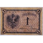 II RP, 1 złoty 1919 S. 53 D