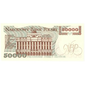 50.000 złotych 1989 W