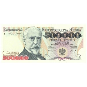 500.000 złotych 1990 L