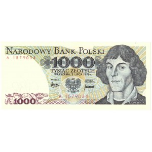 PRL, 1000 złotych 1975 A