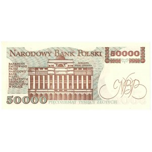 PRL, 50.000 złotych 1989 B