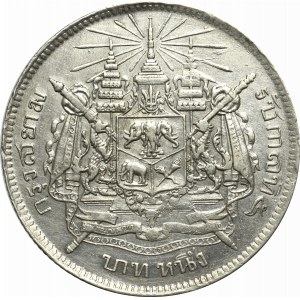 Thailand, Rama V, 1 baht