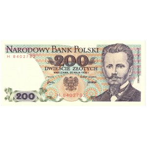 PRL, 200 złotych 1976 H