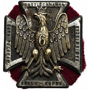 II RP, Odznaka 6 Pułk Piechoty Legionów