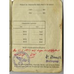 Niemcy, Zestaw książeczka lotnika, odznaczenie i dokumenty