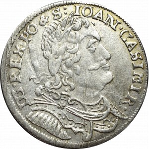 John II Casimir, 18 groschen 1653, Fraustadt