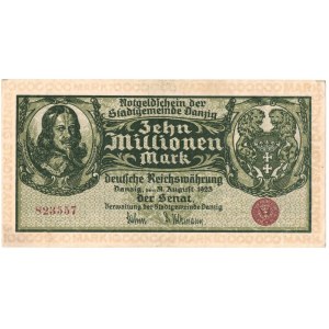 WMG, 10 mln Marek 31.08.1923
