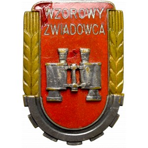 PRL, Odznaka Wzorowy Zwiadowca wz.51