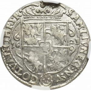 Sigismund III, 18 groschen 1623, Bromberg - NGC MS61