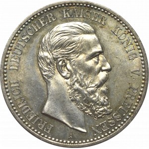 Germany, Preussen, 5 mark 1888