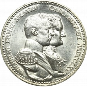 Niemcy, 3 marki 1915 A - stulecie księstwa