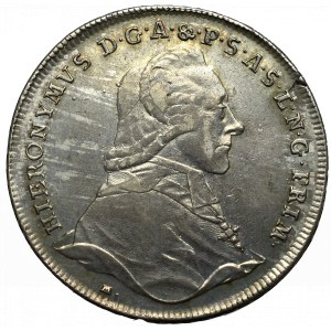 Austria, Salzburg, Hieronim Józef, Talar 1780