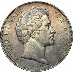 Niemcy, Ludwik I, dwutalar = 3 1/2 guldena 1839