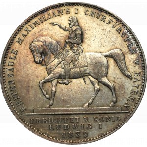 Germany, FLudwig I, 2 taler = 3 1/2 gulden 1839