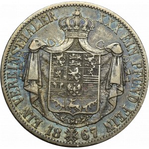 Germany, Brunswick-Lüneburg, thaler 1867